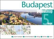 Maps, P: Budapest Popout Map