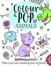 Colour & Pop Up Animals