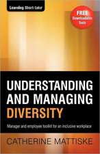 Understanding and Managing Diversity