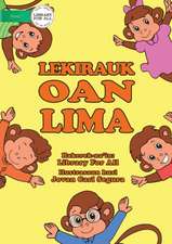 Five Little Monkeys / Lekirauk Oan Lima (Tetun edition)