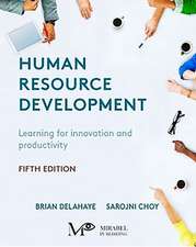 Human Resource Development: Learning for Innovation and Productivity