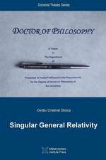 Singular General Relativity