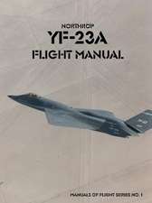 Northrop YF-23A Flight Manual