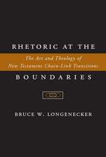 Rhetoric at the Boundaries