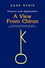 Essence and Application, a View from Chiron