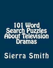 101 Word Search Puzzles about Television Dramas