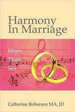 Harmony in Marriage