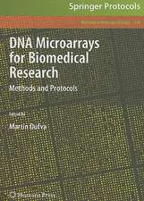 DNA Microarrays for Biomedical Research: Methods and Protocols