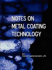 Notes on Metal Coating Technology (Applied Engineering)