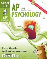 AP Psychology Cram Kit: Better Than the Textbook You Never Read.