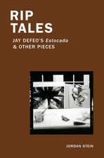 Rip Tales: Jay Defeo's Estocada and Other Pieces