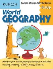 Kumon Sticker Activity Books: World Geography