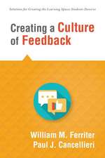 Creating a Culture of Feedback