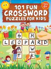 101 Fun Crossword Puzzles for Kids