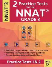 2 Practice Tests for the NNAT Grade 3 Level D