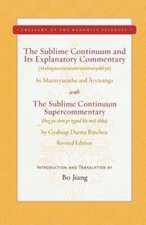 The Sublime Continuum and Its Explanatory Commentary