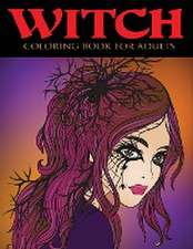 Witch Coloring Book for Adults