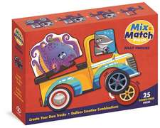 Mix & Match Puzzle: Silly Trucks