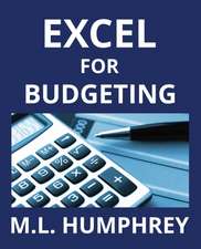 Excel for Budgeting