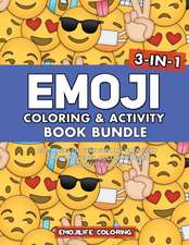 Emoji Coloring & Activity Book Bundle