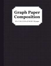 Graph Paper Composition Notebook