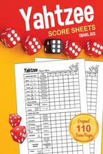 Yahtzee Score Sheets