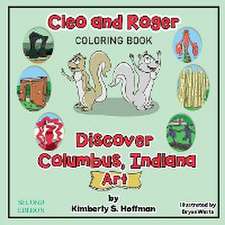 Cleo and Roger Discover Columbus, Indiana - Art (Coloring book)