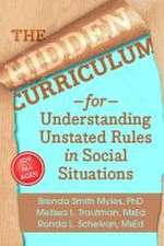 The Hidden Curriculum