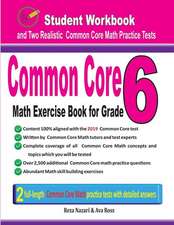 Common Core Math Exercise Book for Grade 6