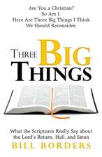 Three Big Things