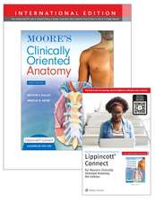 Moore's Clinically Oriented Anatomy 9e Lippincott Connect International Edition Print Book and Digital Access Card Package