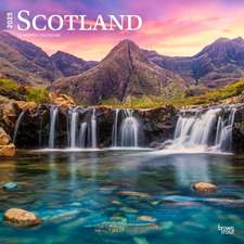 Scotland 2025 12 X 24 Inch Monthly Square Wall Calendar Plastic-Free Browntrout UK United Kingdom Scenic