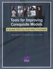 Tools for Improving Corequisite Models