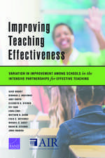 Huguet, A: Improving Teaching Effectiveness