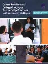 Career Services and College-Employer Partnership Practices in Community Colleges