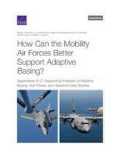 How Can the Mobility Air Forces Better Support Adaptive Basing?: Appendixes A-C, Supporting Analyses of Adaptive Basing, Soft Power, and Historical Ca