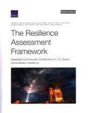 The Resilience Assessment Framework