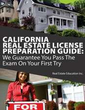 California Real Estate License Preparation Guide