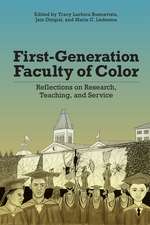 First-Generation Faculty of Color