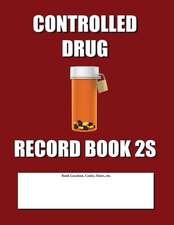 Controlled Drug Record Book 2s