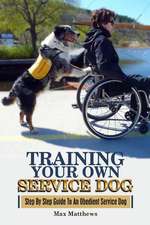 Training Your Own Service Dog