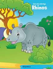 Livre de Coloriage Rhinos 1