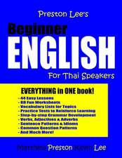 Preston Lee's Beginner English for Thai Speakers