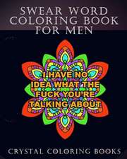 Swear Word Coloring Book for Men