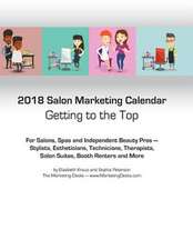 2018 Salon Marketing Calendar