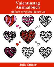 Valentinstag Ausmalbuch