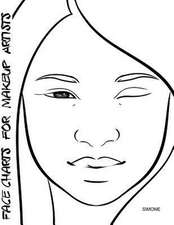 Face Charts for Makeup Artists Simone