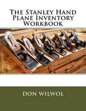 The Stanley Hand Plane Inventory Workbook