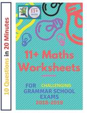 11+ Plus Maths Worksheets for Challenging Grammar School Exams 2018/2019