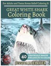 Great White Shark Coloring Books